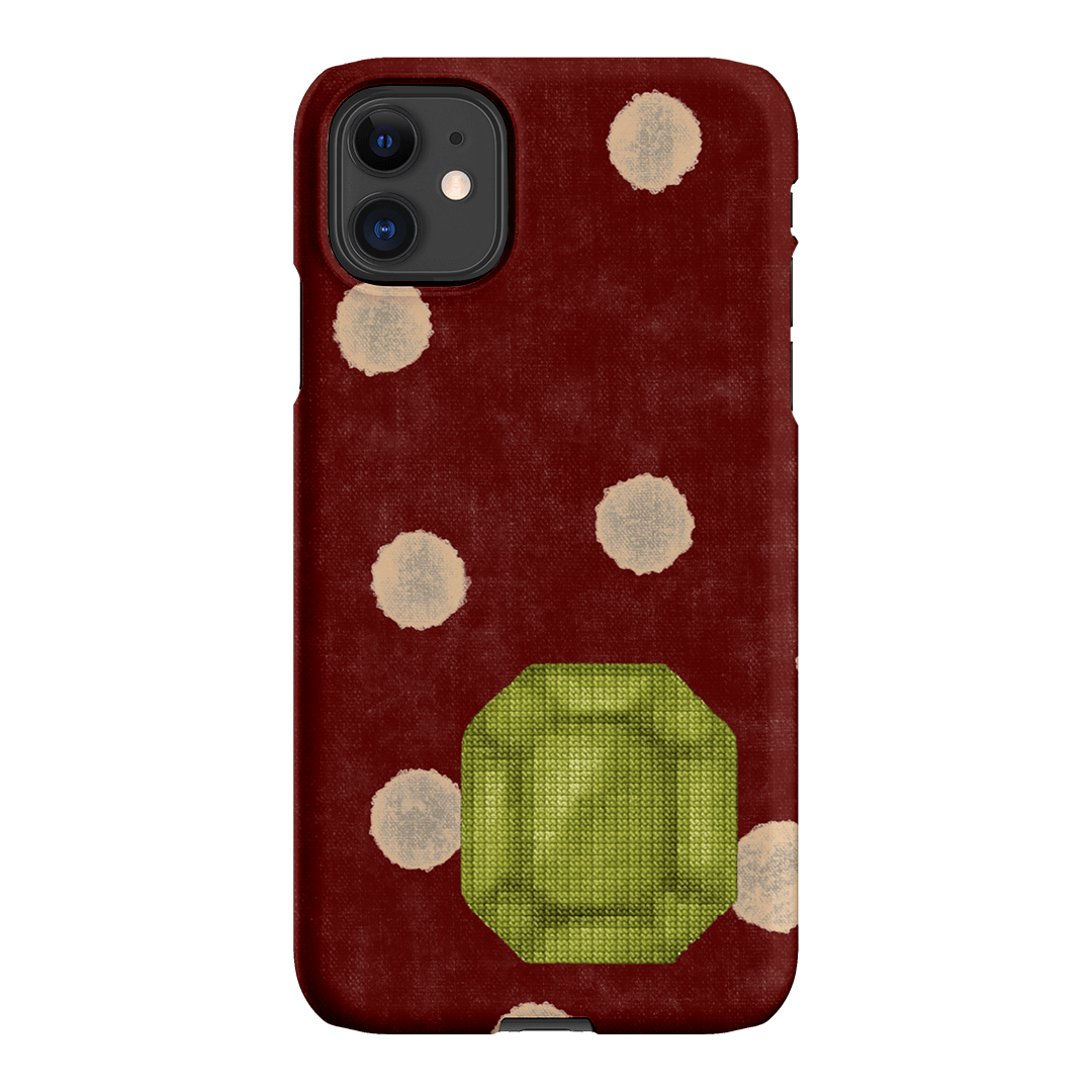 August Peridot Printed Phone Cases iPhone 11 / Snap by Joiana - The Dairy
