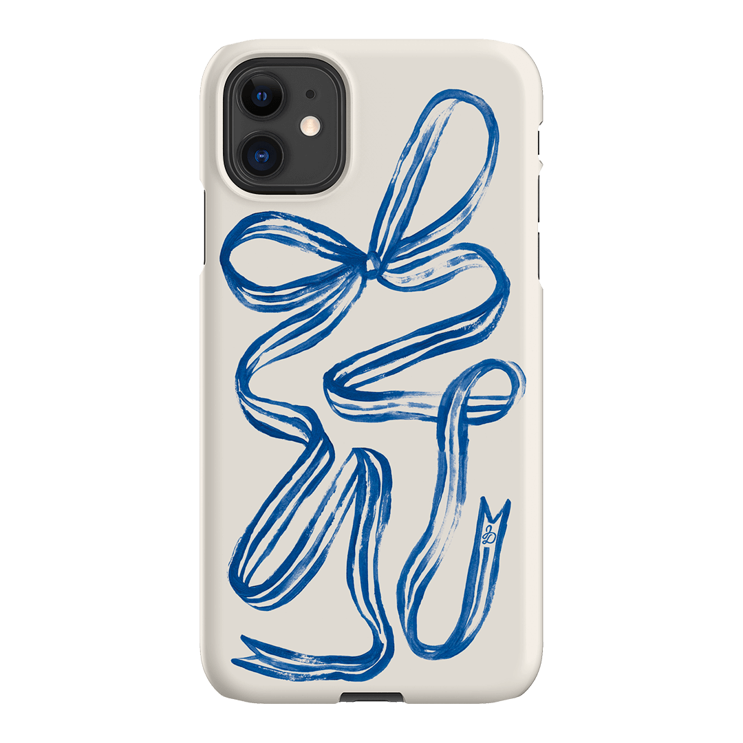 Bowerbird Ribbon Printed Phone Cases iPhone 11 / Snap by Jasmine Dowling - The Dairy