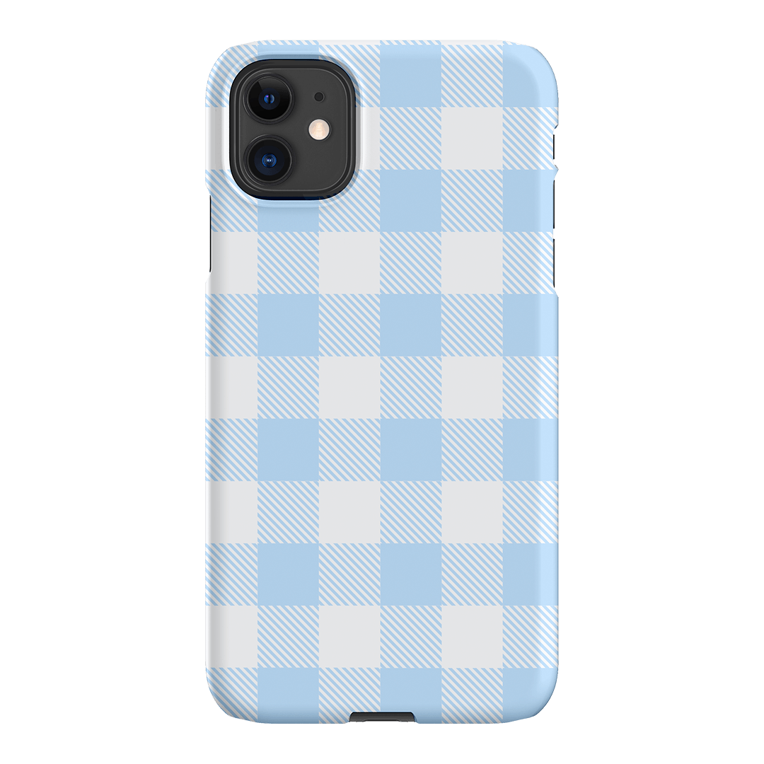 Cloud Plaid Printed Phone Cases iPhone 11 / Snap by The Dairy - The Dairy