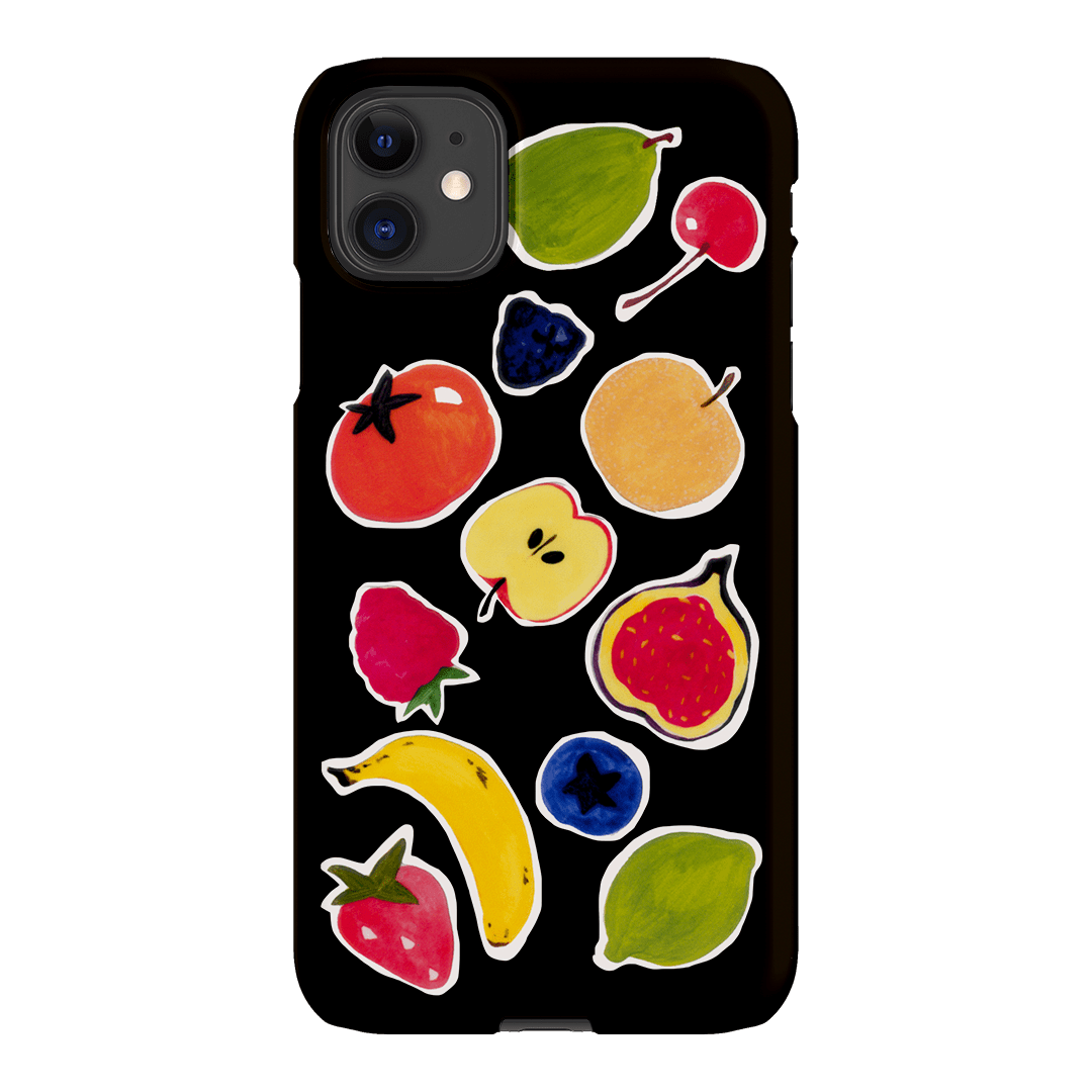 Fruit Stickers Printed Phone Cases iPhone 11 / Snap by Studio Bon - The Dairy