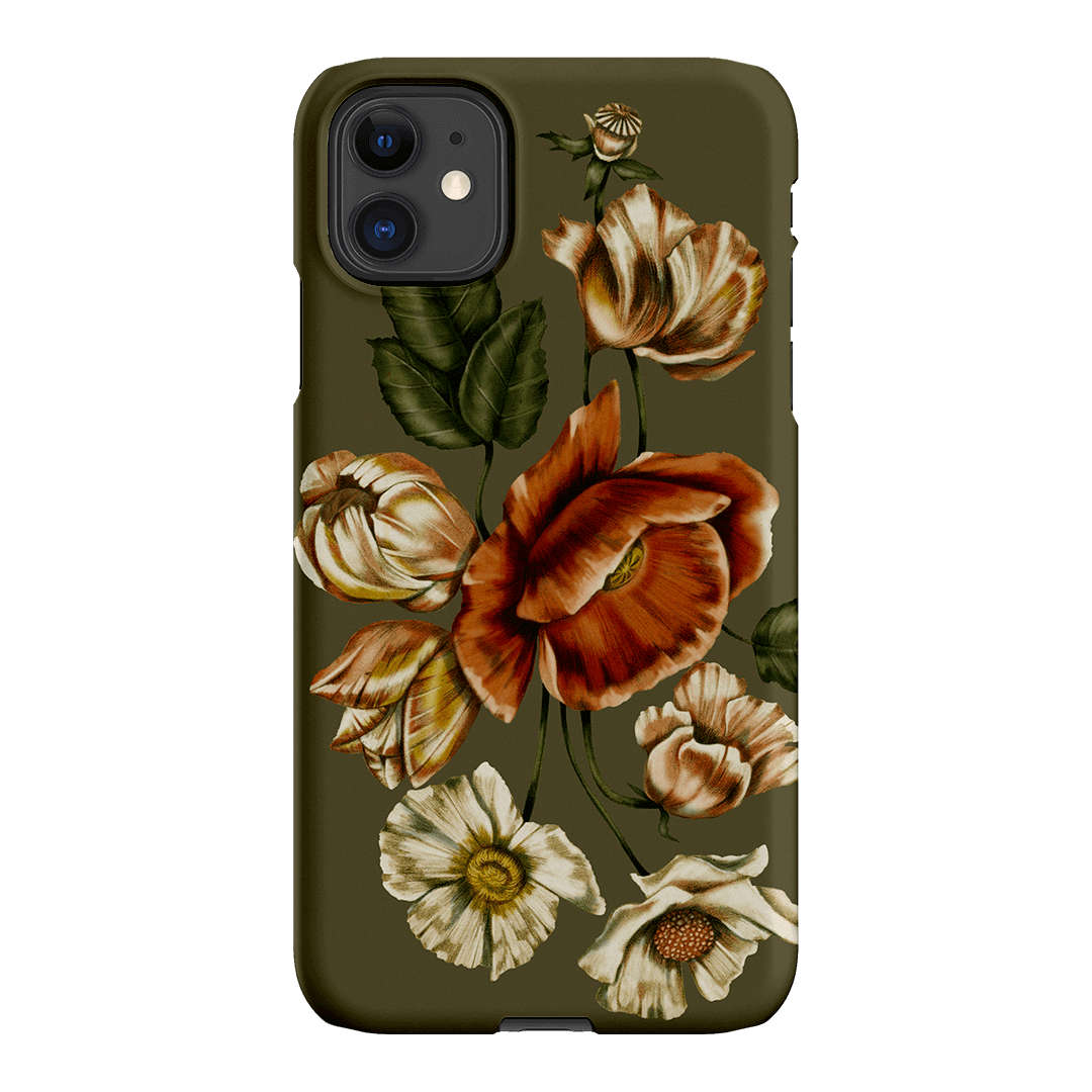 Garden Green Printed Phone Cases iPhone 11 / Snap by Kelly Thompson - The Dairy
