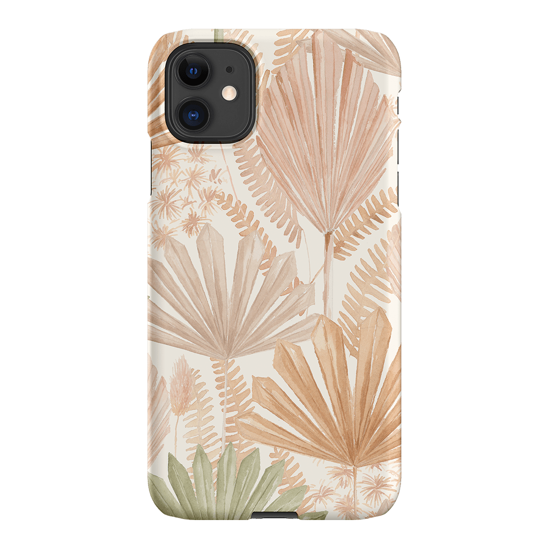 Golden Palm Printed Phone Cases iPhone 11 / Snap by Cass Deller - The Dairy
