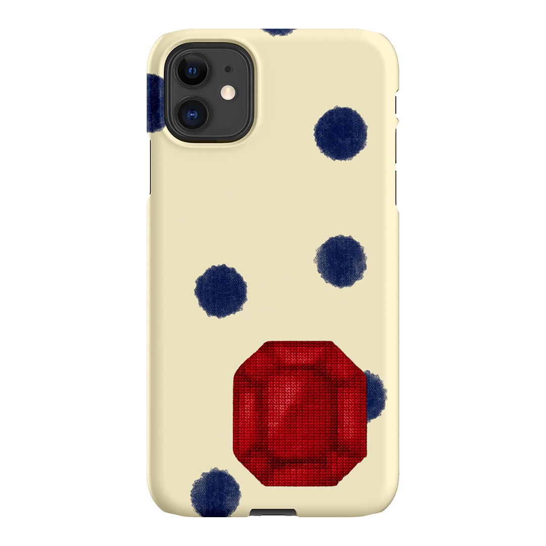January Garnet Printed Phone Cases iPhone 11 / Snap by Joiana - The Dairy