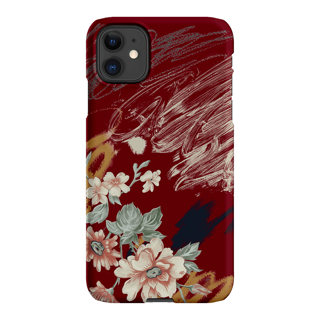 Love Floral Printed Phone Cases iPhone 11 / Snap by Desmond & Dempsey - The Dairy