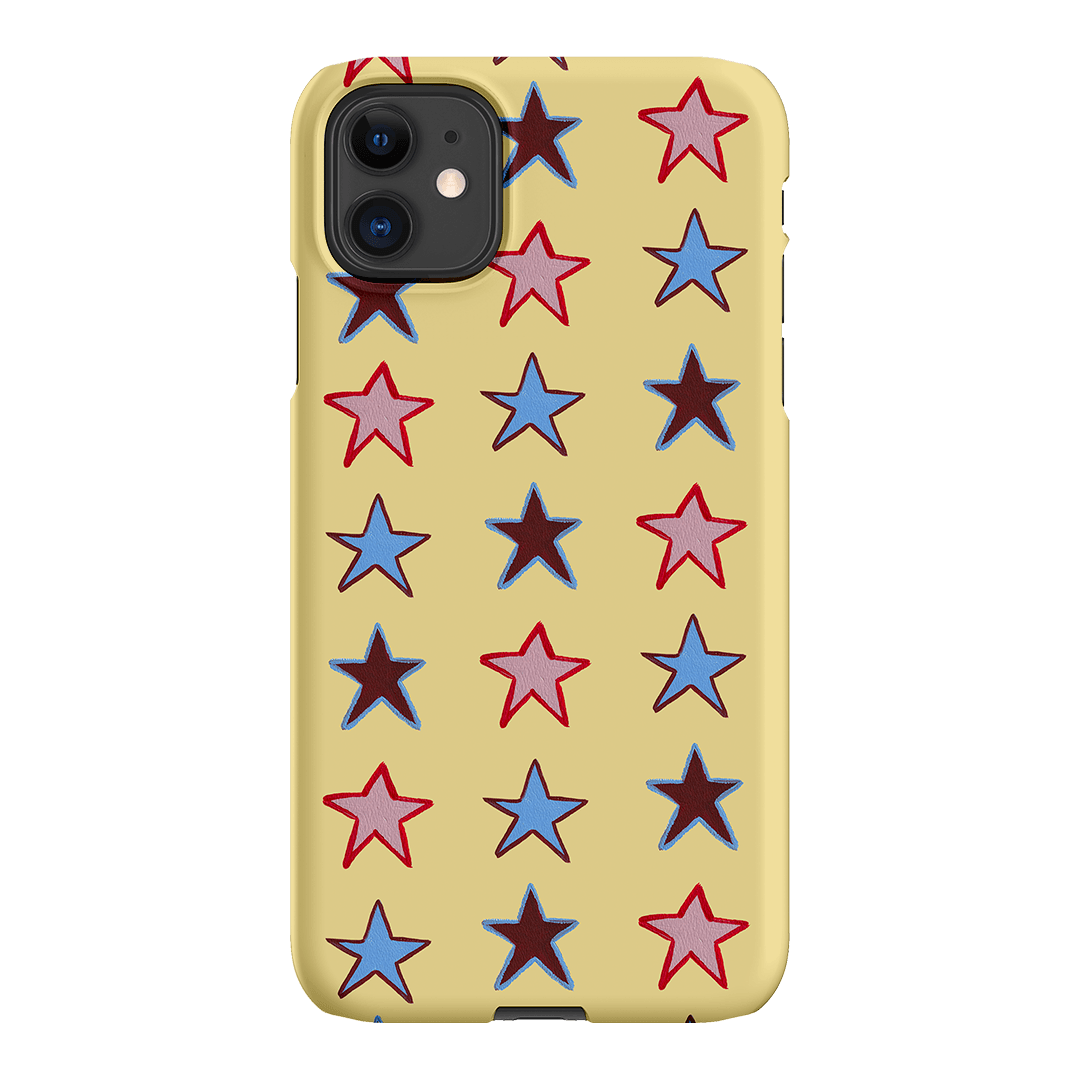 Lucky Stars Butter Printed Phone Cases iPhone 11 / Snap by BG. Studio - The Dairy