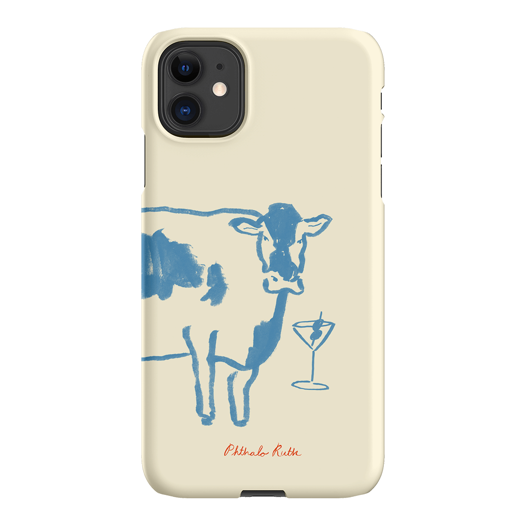 Mootini Blue Printed Phone Cases by Phthalo Ruth - The Dairy