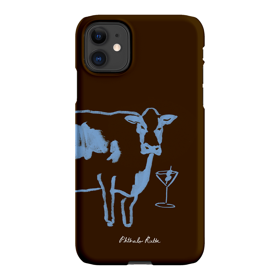 Mootini Espresso Printed Phone Cases iPhone 11 / Snap by Phthalo Ruth - The Dairy