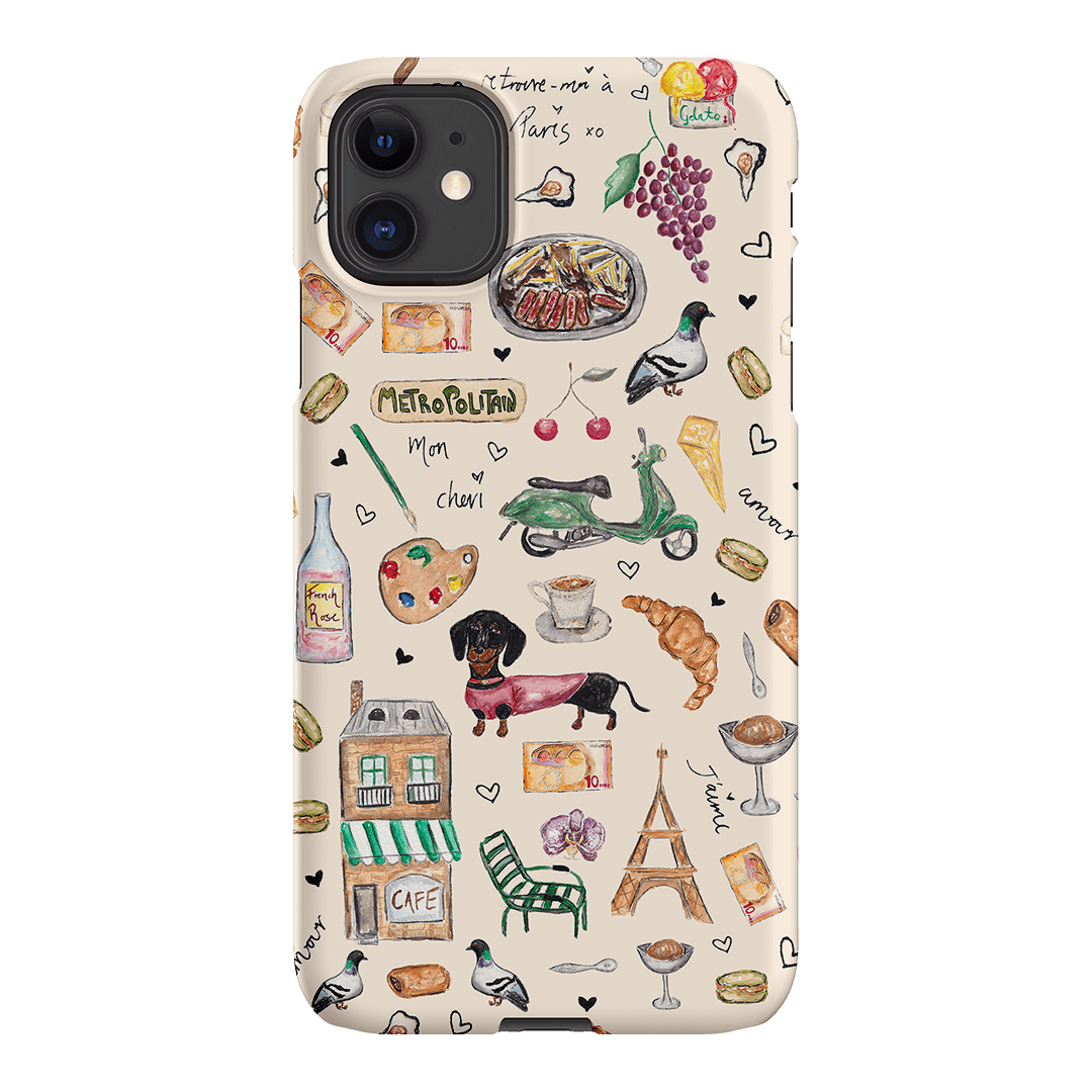 Parisian Daydream Printed Phone Cases iPhone 11 / Snap by BG. Studio - The Dairy