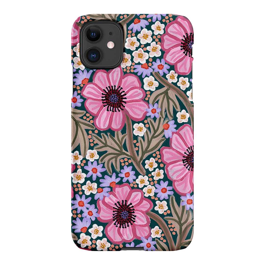Pretty Poppies Printed Phone Cases iPhone 11 / Snap by Amy Gibbs - The Dairy