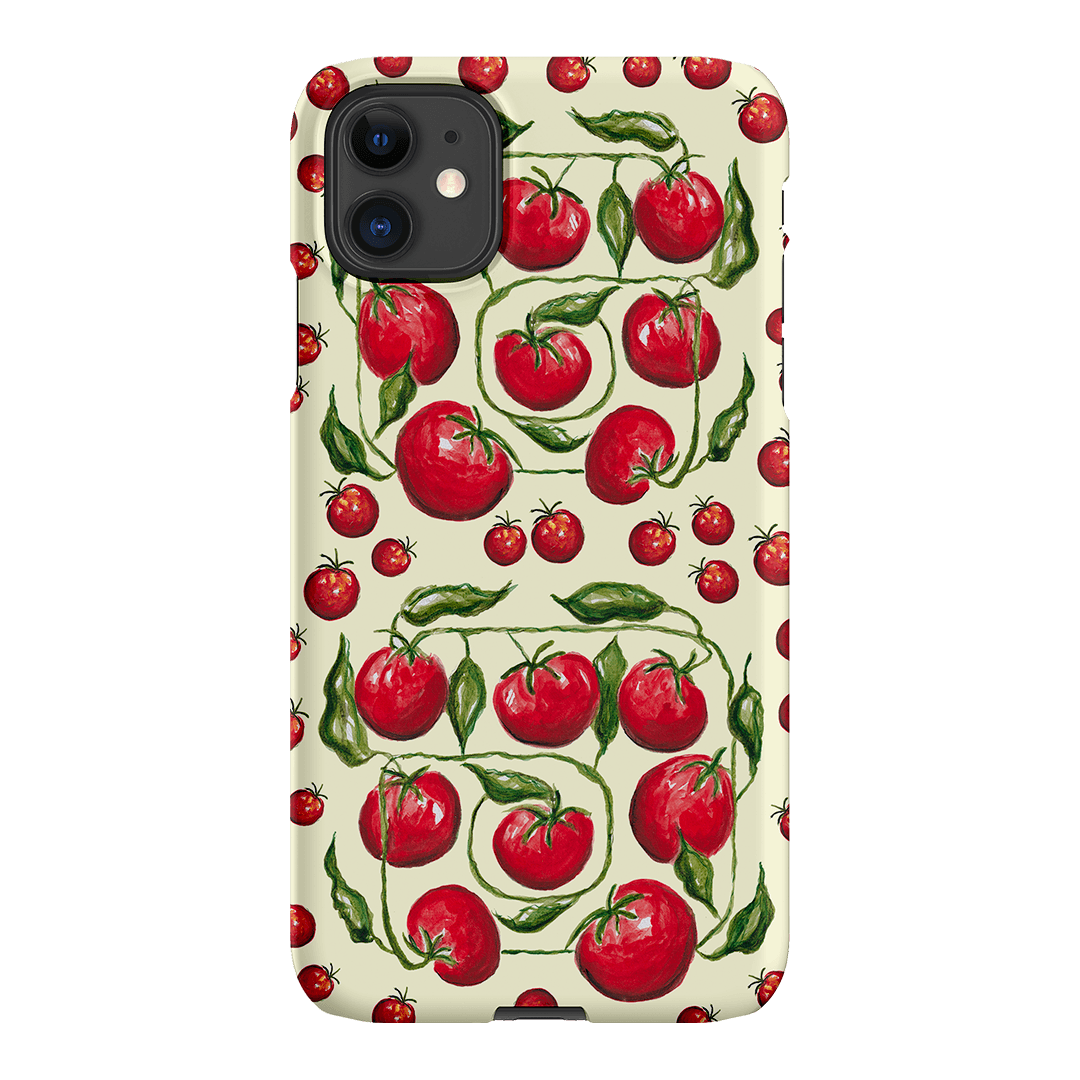 Red Tomatoes Printed Phone Cases iPhone 11 / Snap by BG. Studio - The Dairy