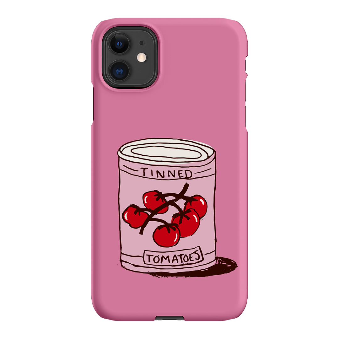 Saucy Pink Printed Phone Cases iPhone 11 / Snap by The Dairy - The Dairy