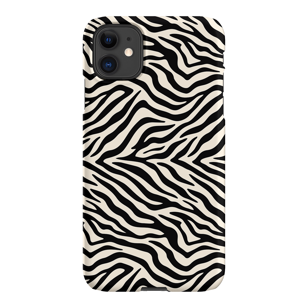 Zebra Ink Printed Phone Cases iPhone 11 / Snap by The Dairy - The Dairy