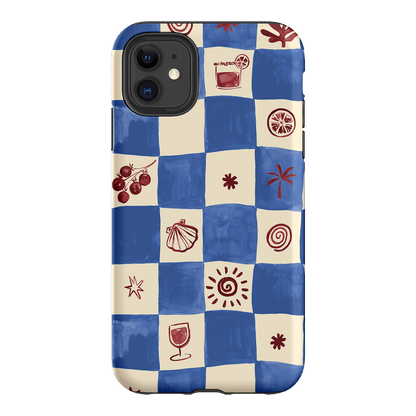 Afternoon Mezze Cornflower Printed Phone Cases iPhone 11 / Armoured by Charlie Taylor - The Dairy