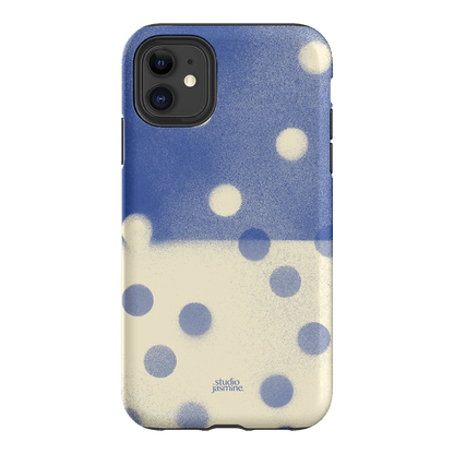 Bleu Polka Dot Printed Phone Cases iPhone 11 / Armoured by Jasmine Dowling - The Dairy