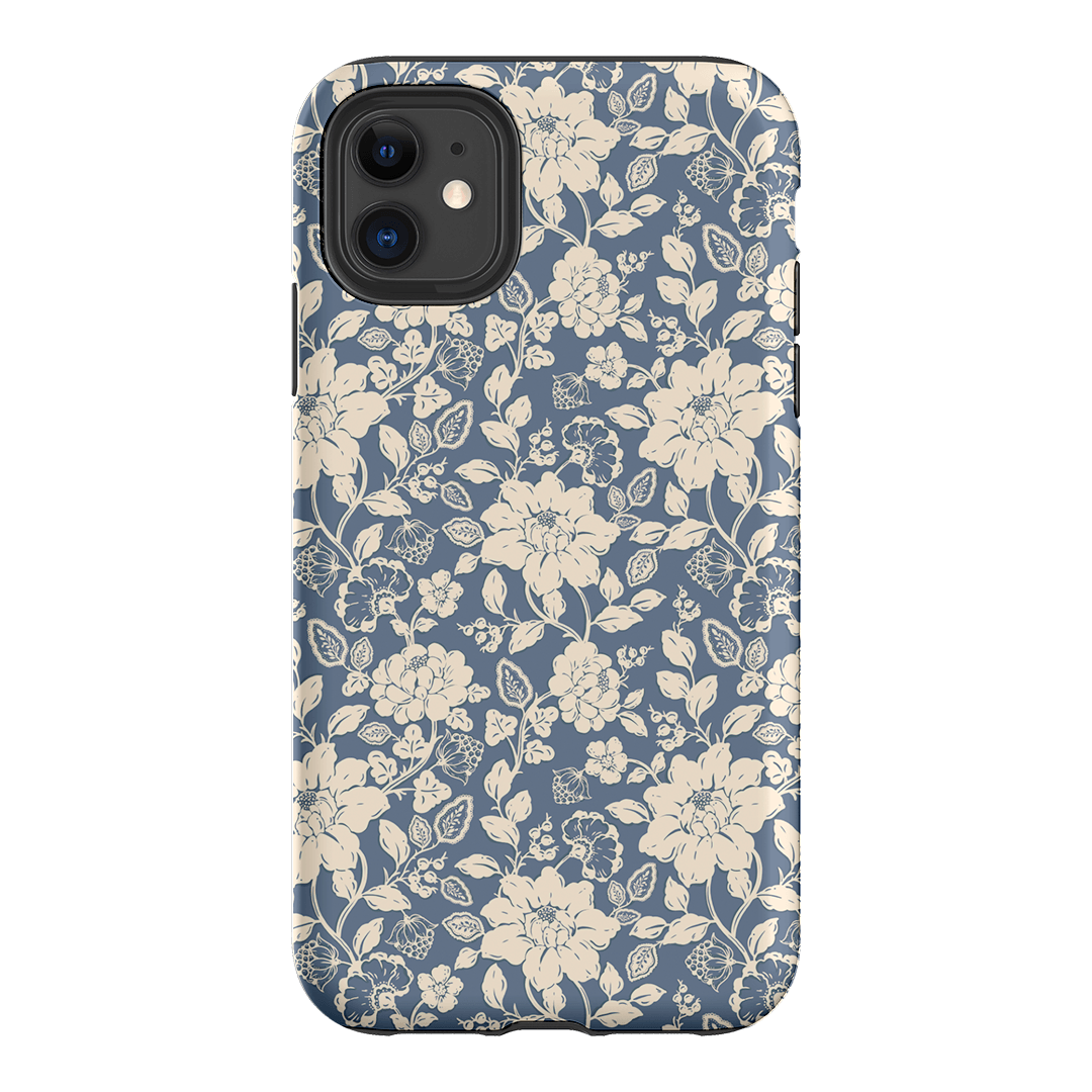Blue Garden Printed Phone Cases iPhone 11 / Armoured by Kasiags Art - The Dairy