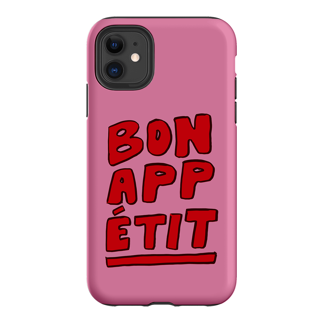 Bon Appetit Red Printed Phone Cases iPhone 11 / Armoured by The Dairy - The Dairy