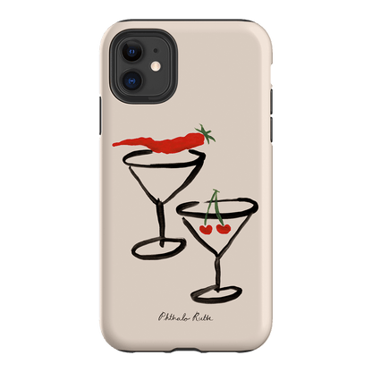 Chilli Cherry Printed Phone Cases by Phthalo Ruth - The Dairy
