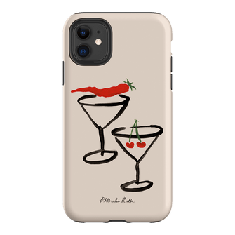 Chilli Cherry Printed Phone Cases by Phthalo Ruth - The Dairy