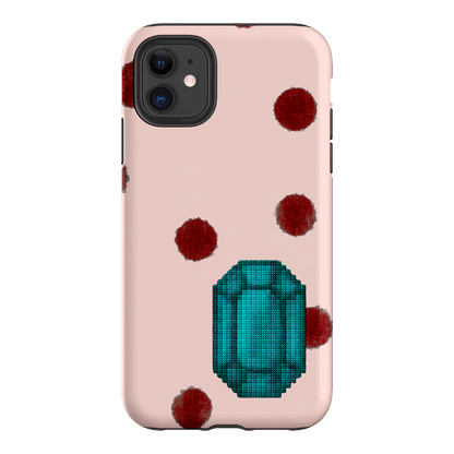 December Turquoise Printed Phone Cases iPhone 11 / Armoured by Joiana - The Dairy