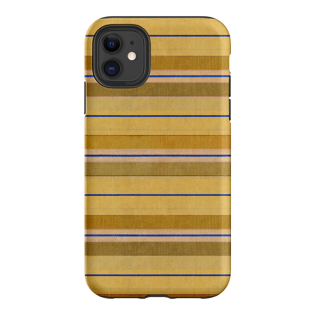 Golden Stripe Printed Phone Cases iPhone 11 / Armoured by Fenton & Fenton - The Dairy