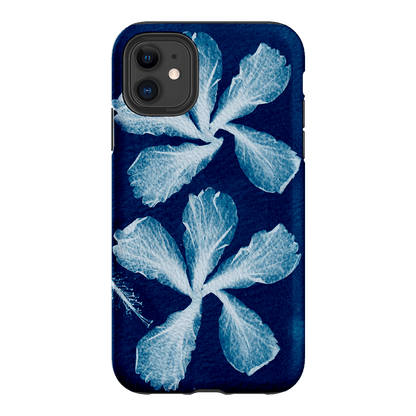 Hibiscus Cyanotype Printed Phone Cases iPhone 11 / Armoured by Sally Hungerford - The Dairy