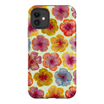Hibiscus Holiday Sorbet Printed Phone Cases iPhone 11 / Armoured by BG. Studio - The Dairy