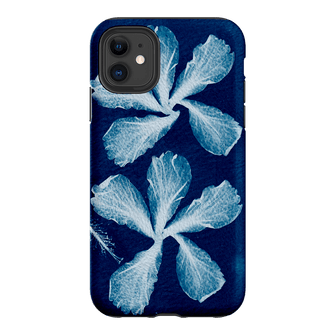 Hibiscus Cyanotype Printed Phone Cases iPhone 11 / Armoured by Sally Hungerford - The Dairy