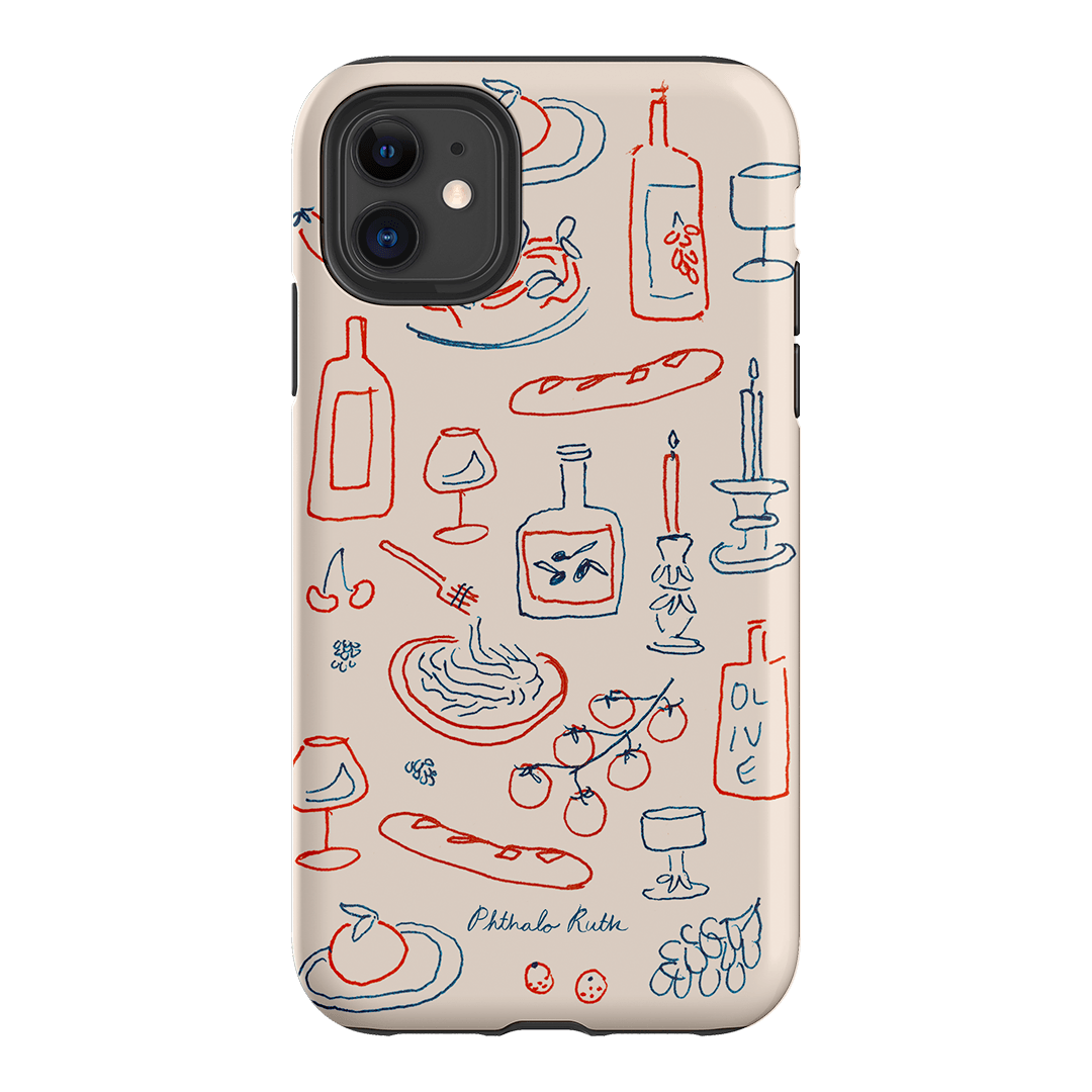 Italian Fare Printed Phone Cases iPhone 11 / Armoured by Phthalo Ruth - The Dairy