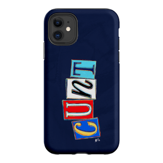 Lil Cnts Blue Printed Phone Cases iPhone 11 / Armoured by Margarbs Art - The Dairy