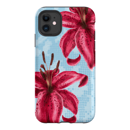 Lillies Printed Phone Cases iPhone 11 / Armoured by Sally Hungerford - The Dairy