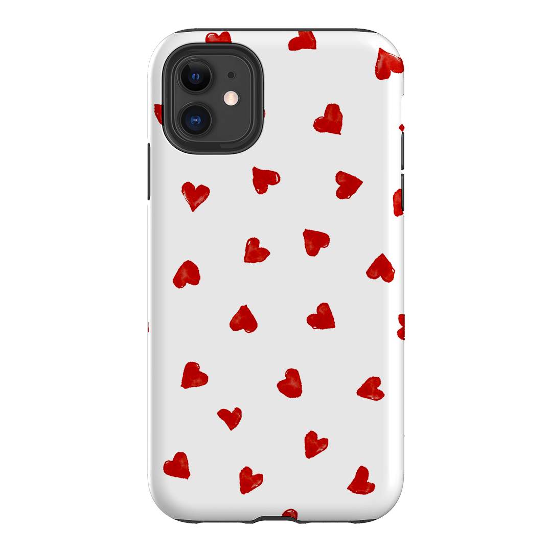 Love Hearts Printed Phone Cases by Oak Meadow - The Dairy
