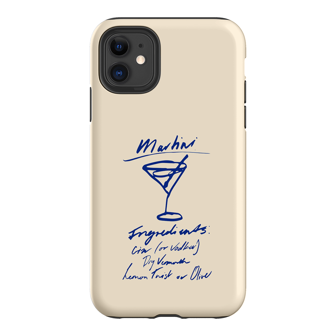 Martini Mood Cream Printed Phone Cases iPhone 11 / Armoured by The Dairy - The Dairy