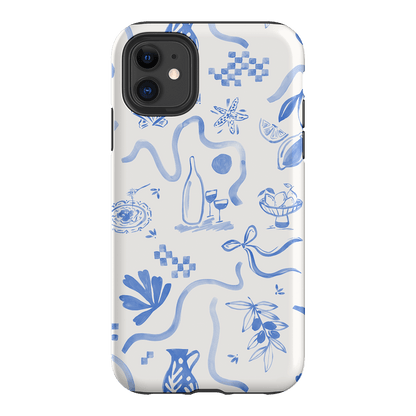 Mediterranean Wave Printed Phone Cases iPhone 11 / Armoured by Charlie Taylor - The Dairy