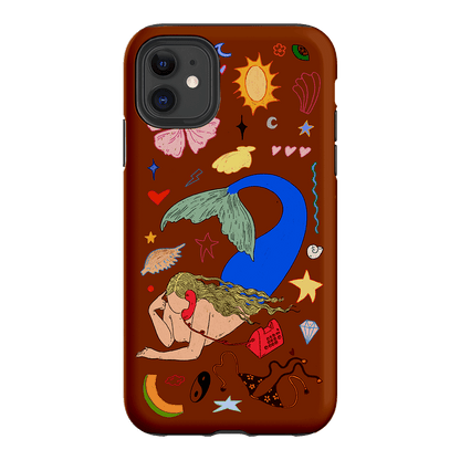 Mermaid Salad Chocolate Printed Phone Cases iPhone 11 / Armoured by Easty Beasty - The Dairy