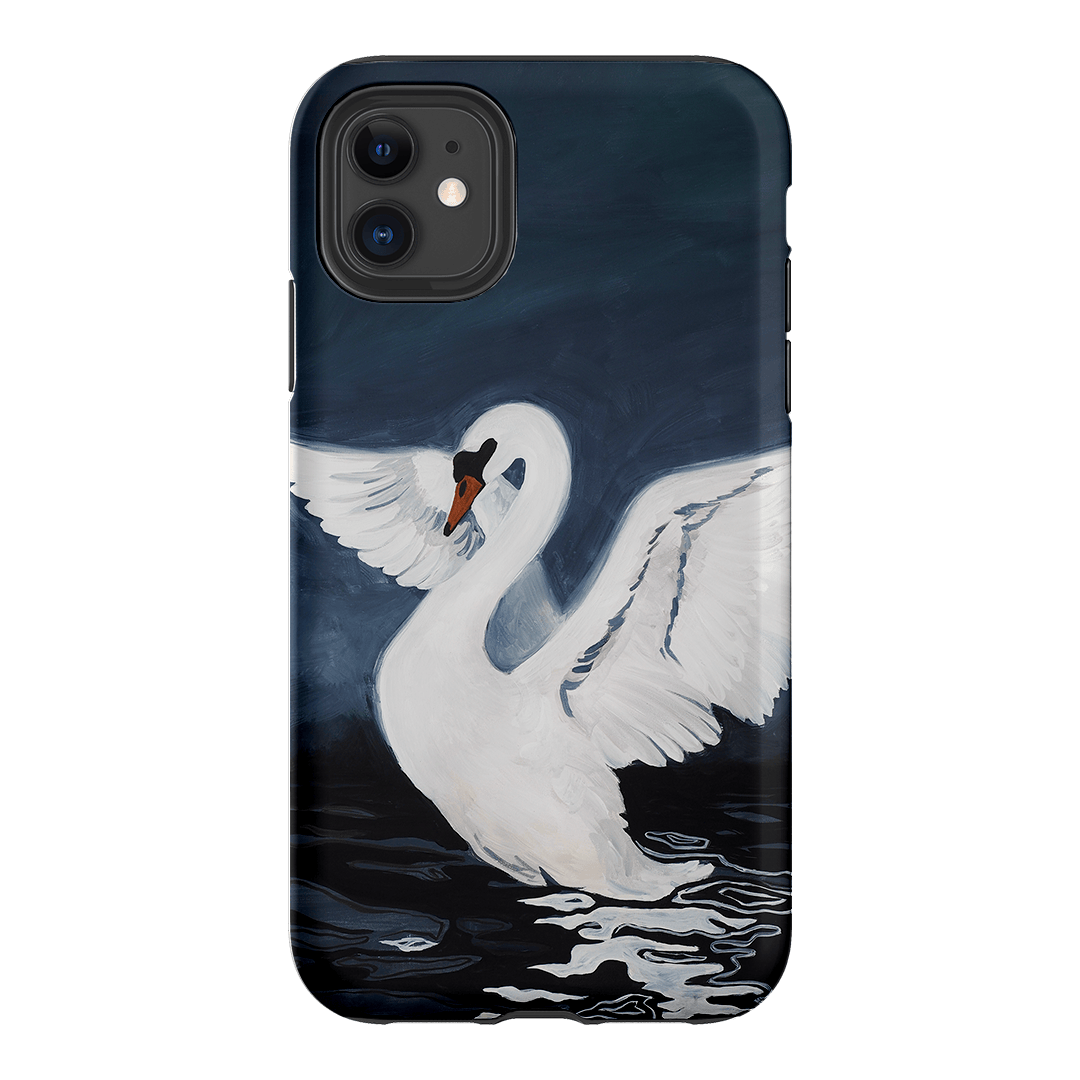 Midnight Swan Printed Phone Cases iPhone 11 / Armoured by Lisa Hu - The Dairy