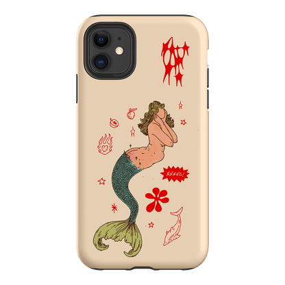 Mimi Cream Printed Phone Cases iPhone 11 / Armoured by Easty Beasty - The Dairy