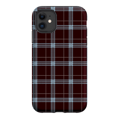 Mocha Plaid Printed Phone Cases iPhone 11 / Armoured by The Dairy - The Dairy
