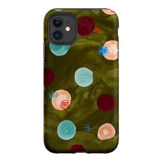 Olive Spot Printed Phone Cases iPhone 11 / Armoured by Charlie Taylor - The Dairy