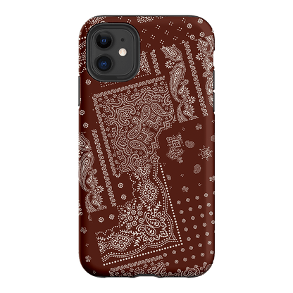 Paisley Cinnamon Printed Phone Cases iPhone 11 / Armoured by The Dairy - The Dairy
