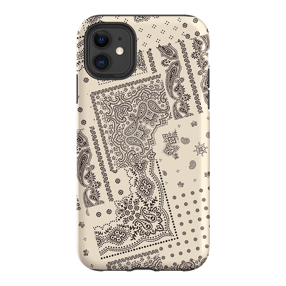 Paisley Ecru Printed Phone Cases iPhone 11 / Armoured by The Dairy - The Dairy