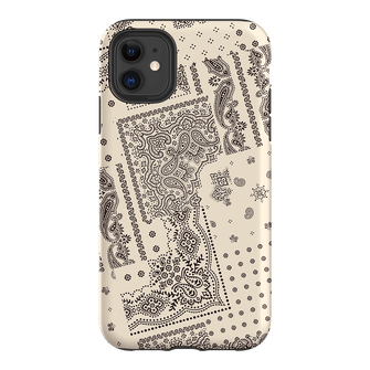 Paisley Ecru Printed Phone Cases iPhone 11 / Armoured by The Dairy - The Dairy