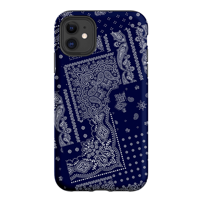 Paisley Indigo Printed Phone Cases iPhone 11 / Armoured by The Dairy - The Dairy