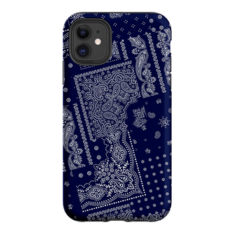 Paisley Indigo Printed Phone Cases iPhone 11 / Armoured by The Dairy - The Dairy
