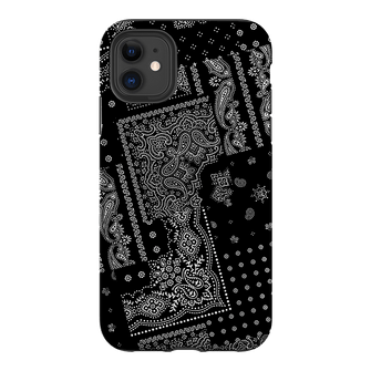 Paisley Noir Printed Phone Cases iPhone 11 / Armoured by The Dairy - The Dairy
