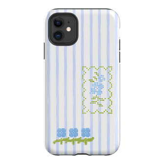 Patchwork Blue Printed Phone Cases iPhone 11 / Armoured by Kayla Carr - The Dairy