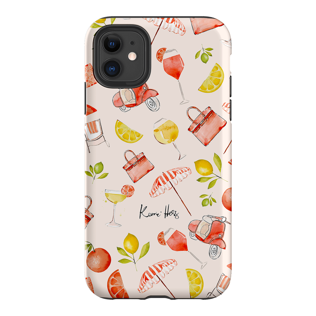 Positano Printed Phone Cases iPhone 11 / Armoured by Kerrie Hess - The Dairy