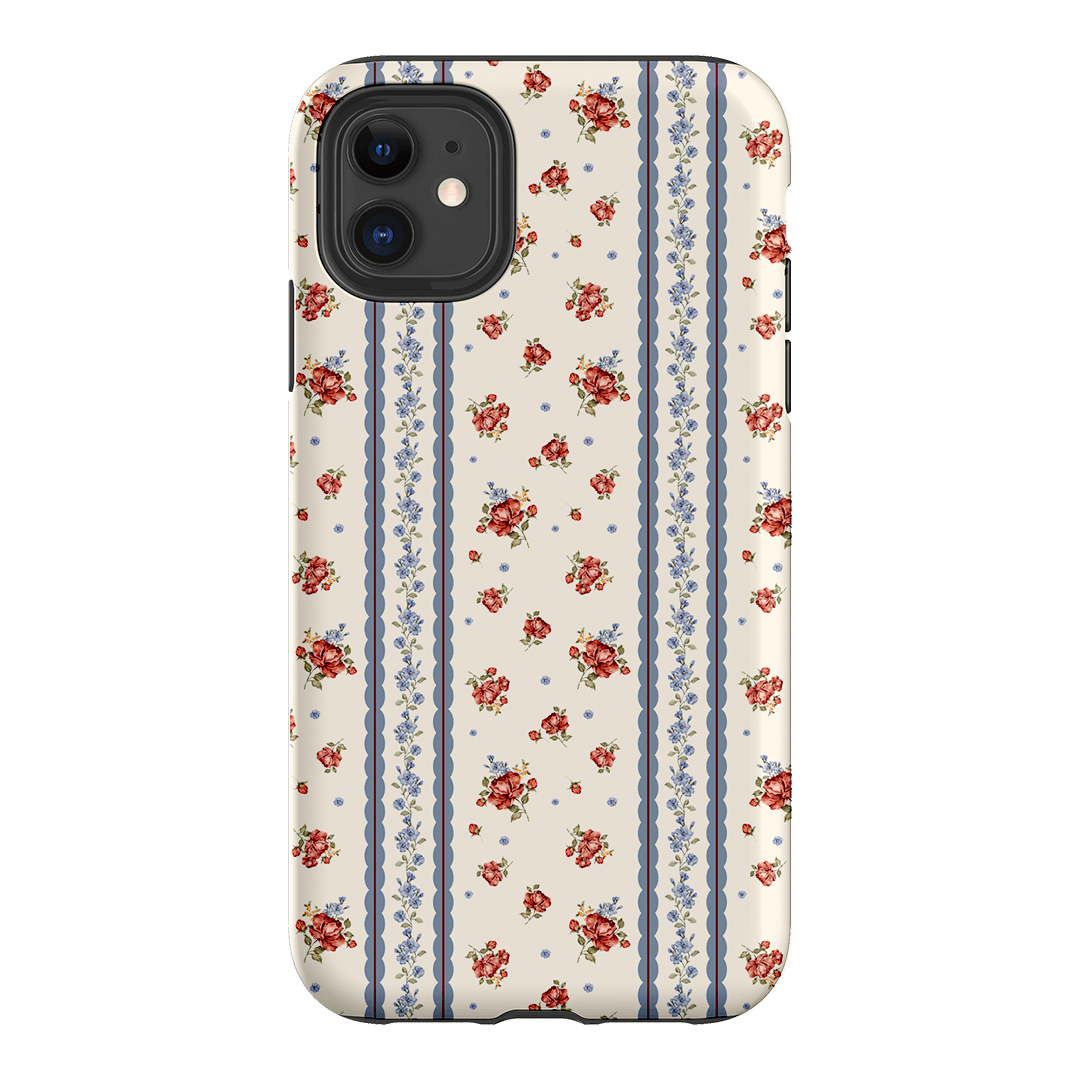 Rose Stripe Printed Phone Cases iPhone 11 / Armoured by Kasiags Art - The Dairy