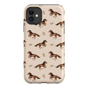 Running Horse Printed Phone Cases iPhone 11 / Armoured by Kasiags Art - The Dairy
