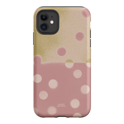 Strawberry Polka Dot Printed Phone Cases iPhone 11 / Armoured by Jasmine Dowling - The Dairy