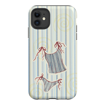 Stripe Tankini Printed Phone Cases iPhone 11 / Armoured by Kayla Carr - The Dairy